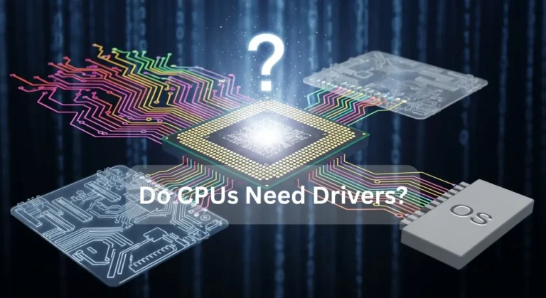 Do CPUs need drivers? Learn how CPUs interact with the OS and why drivers aren't typically needed for CPUs.