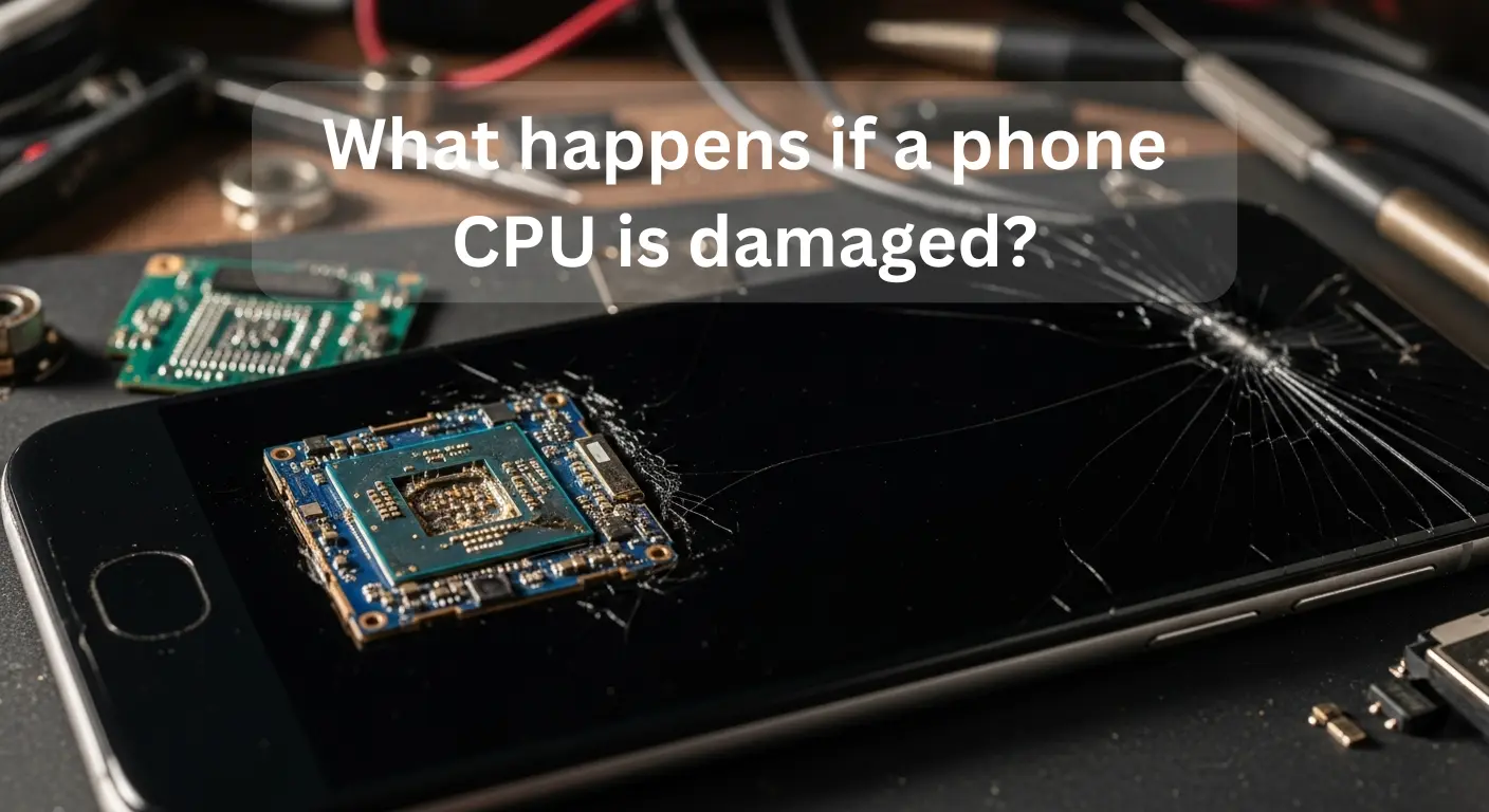 What happens if a phone CPU is damaged? Learn about the effects and consequences of a damaged phone processor.