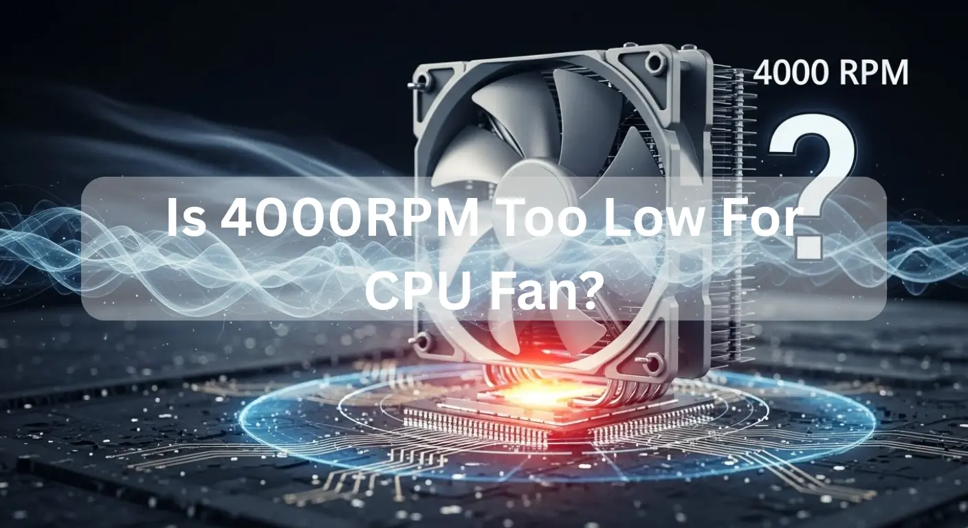 Is 4000RPM Too Low For CPU Fan? Explore fan RPM speeds and cooling efficiency for optimal PC performance.